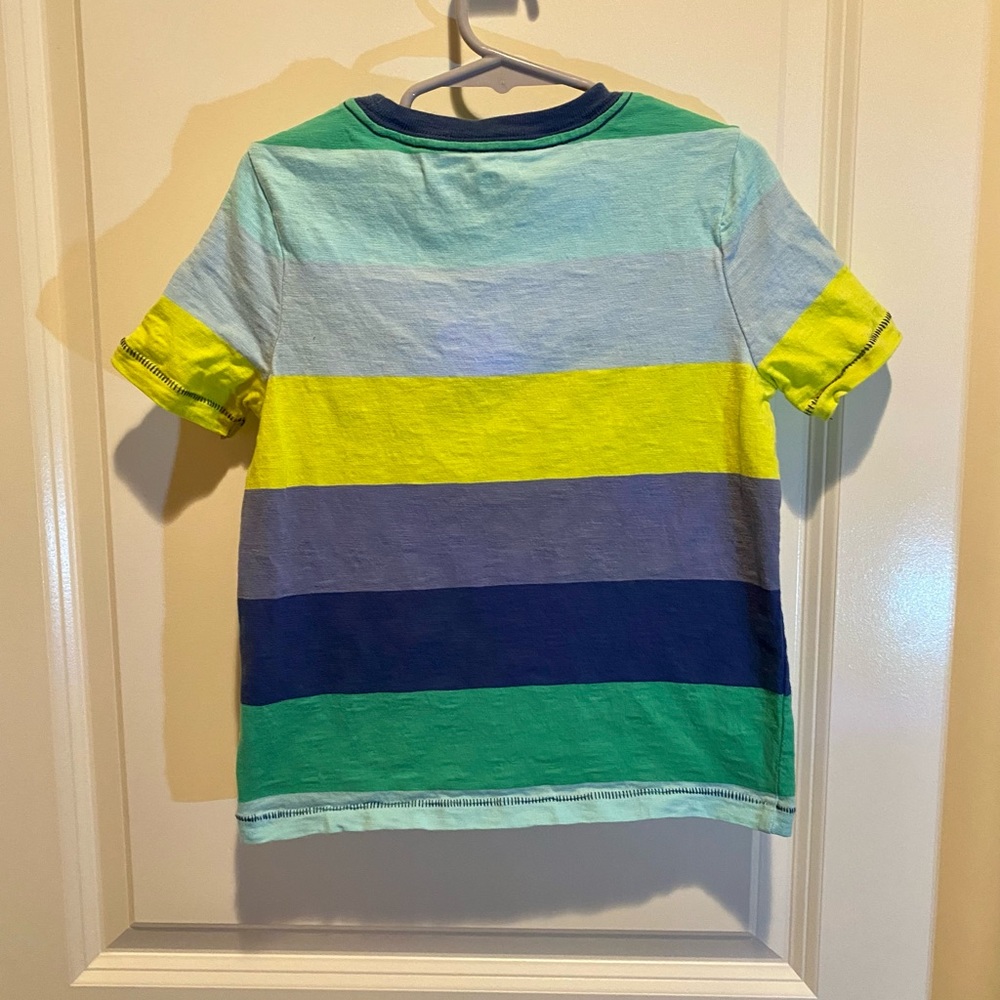 Boys Gap Color Block Short Sleeve Shirt Size XS - Picture 7 of 7